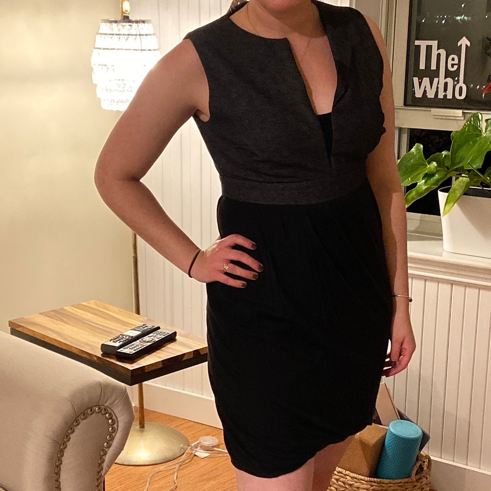 Two-Toned Comfortable Dress